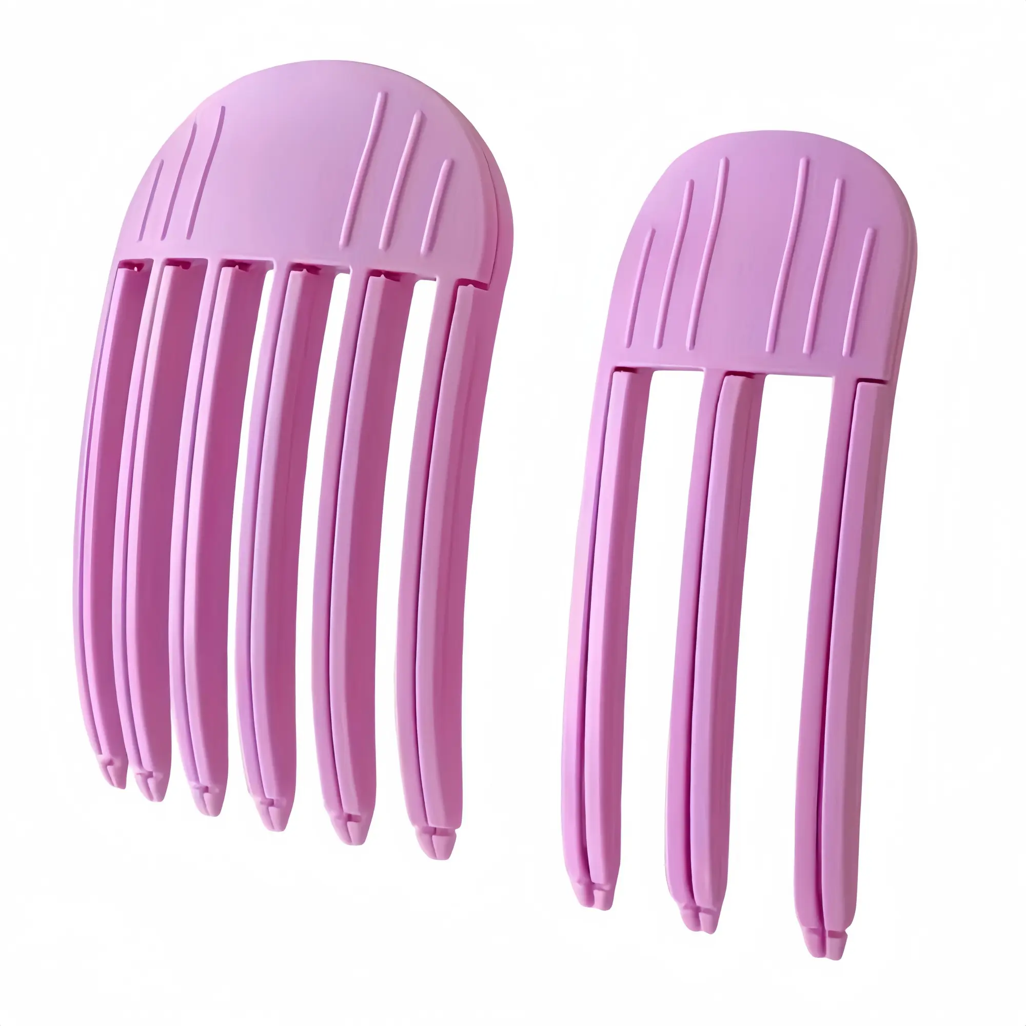 2Pcs Pink Hair Root Lift Clips, Volume Styling Tool for Fine Hair, Women's Haircare Accessory