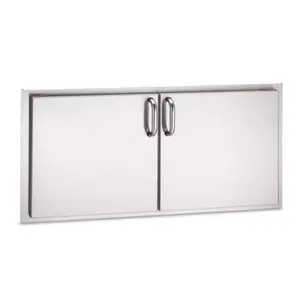 AOG 16" x 39" Stainless Steel Double Access Door for Outdoor Kitchen