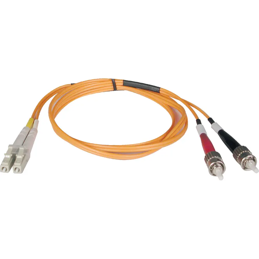 Tripp Lite 1M Duplex Multimode 50/125 Fiber Patch Cable (LC/ST)
