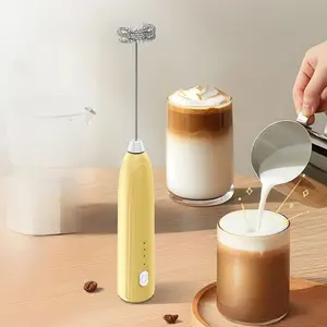 Mini Electric Milk Frother Egg Beater Home Baking Cream Whipper Automatic Cake Mixer Coffee Stirrer