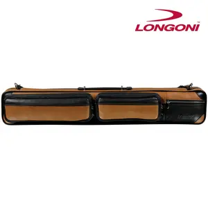 Longoni Giotto Autunno Luxury Leather Cue Case 4 x 8