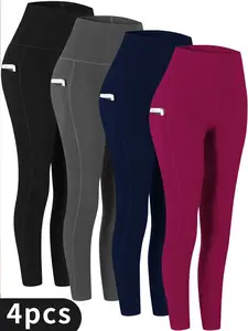 Butt-Lifting High-Waisted Seamless Leggings,Four-Way Stretch Fabric, Lifting Shapewear with Phone Pockets,Women's Shapewear for Comfort and Confidence Activewear