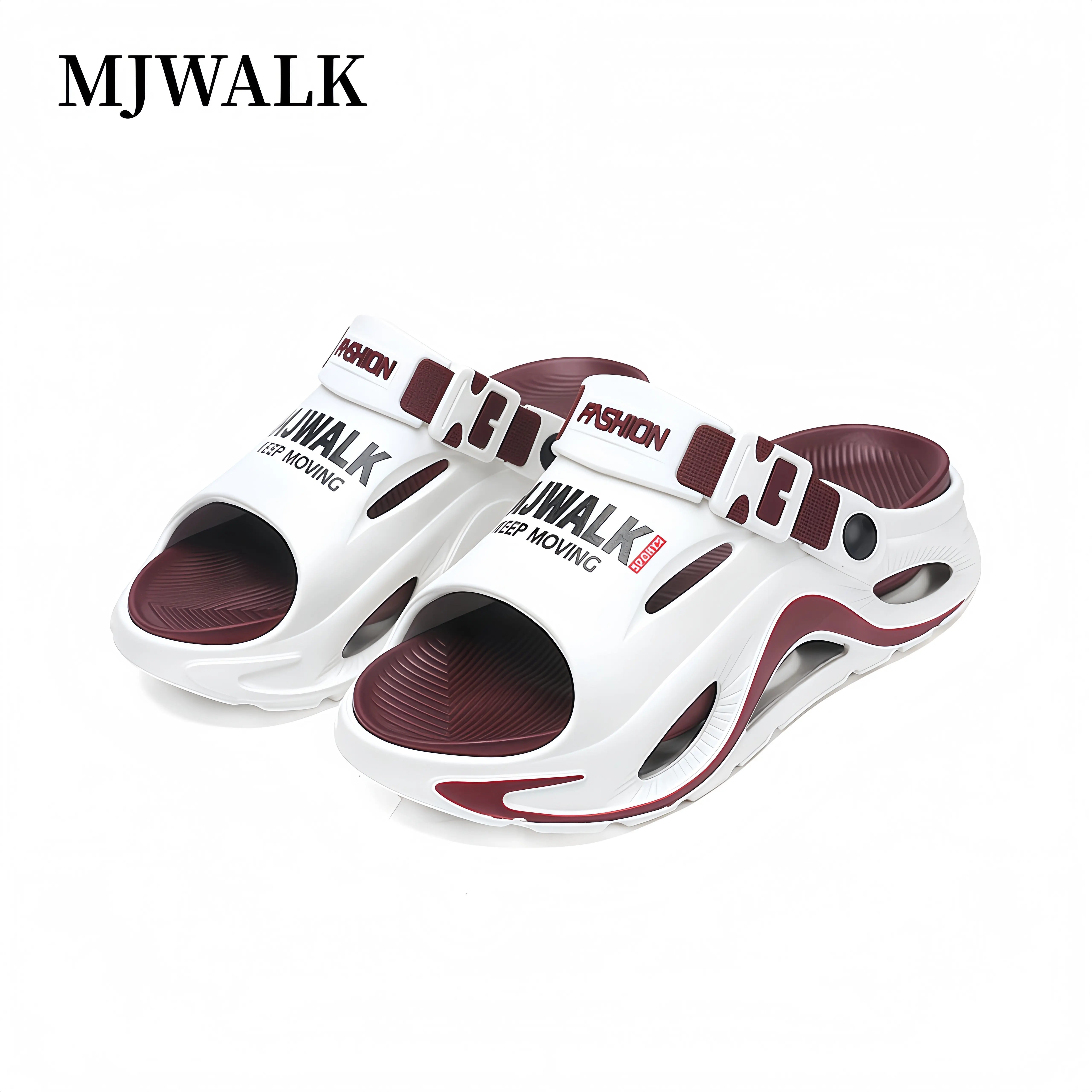 [MJWALK]2026 New Arrival EVA Outdoor Slippers & Sandals Non-Smell Comfort Anti-Slip Wear-Resistant for Home Camping Dog Walking & Errands