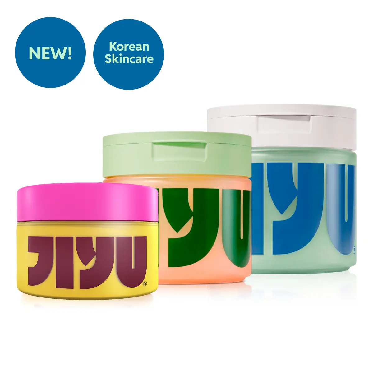 NEW! JIYU Heal & Seal Trio - Cleansing Polish Pads + Toner Pads + NAD+ Anti-Aging Moisturizing Cream for Dark Spots, Fine Lines, Texture & Dryness with Snail Mucin, AHA BHA PHA Complex, NAD+, Ceramide NP, Hyaluronic Acid & Niacinamide