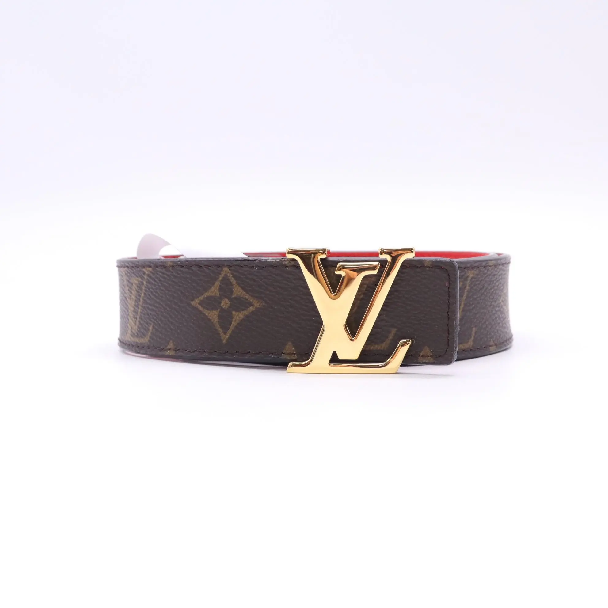 Pre-owned Louis Vuitton LV Initiales 30mm Reversible Belt W22735