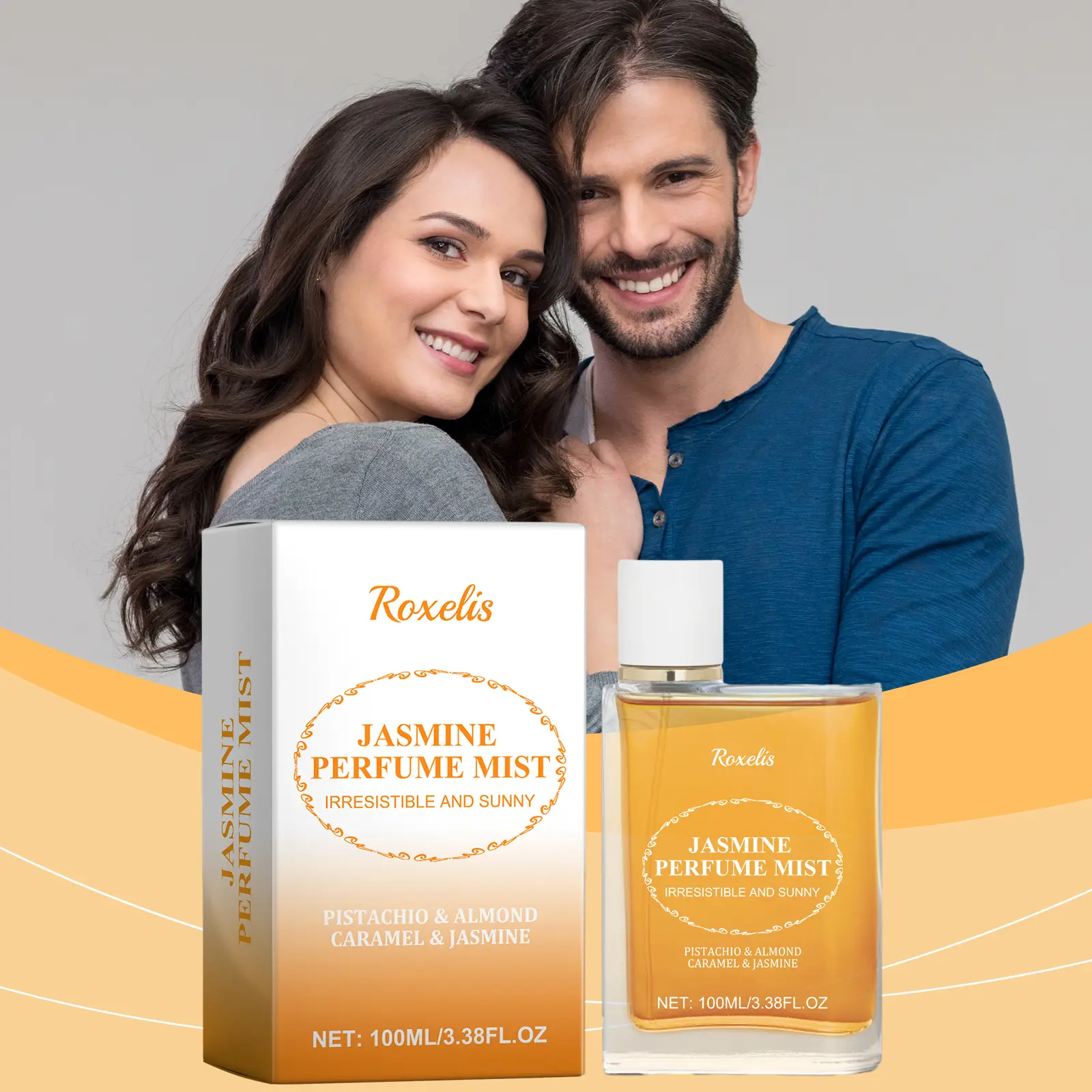 "Brazilian Niche Perfume – White Jasmine & Woody Notes for Women, Light and Fresh, Natural Skin Scent, 12-Hour Long-Lasting 'Your Skin But Better' Fragrance"