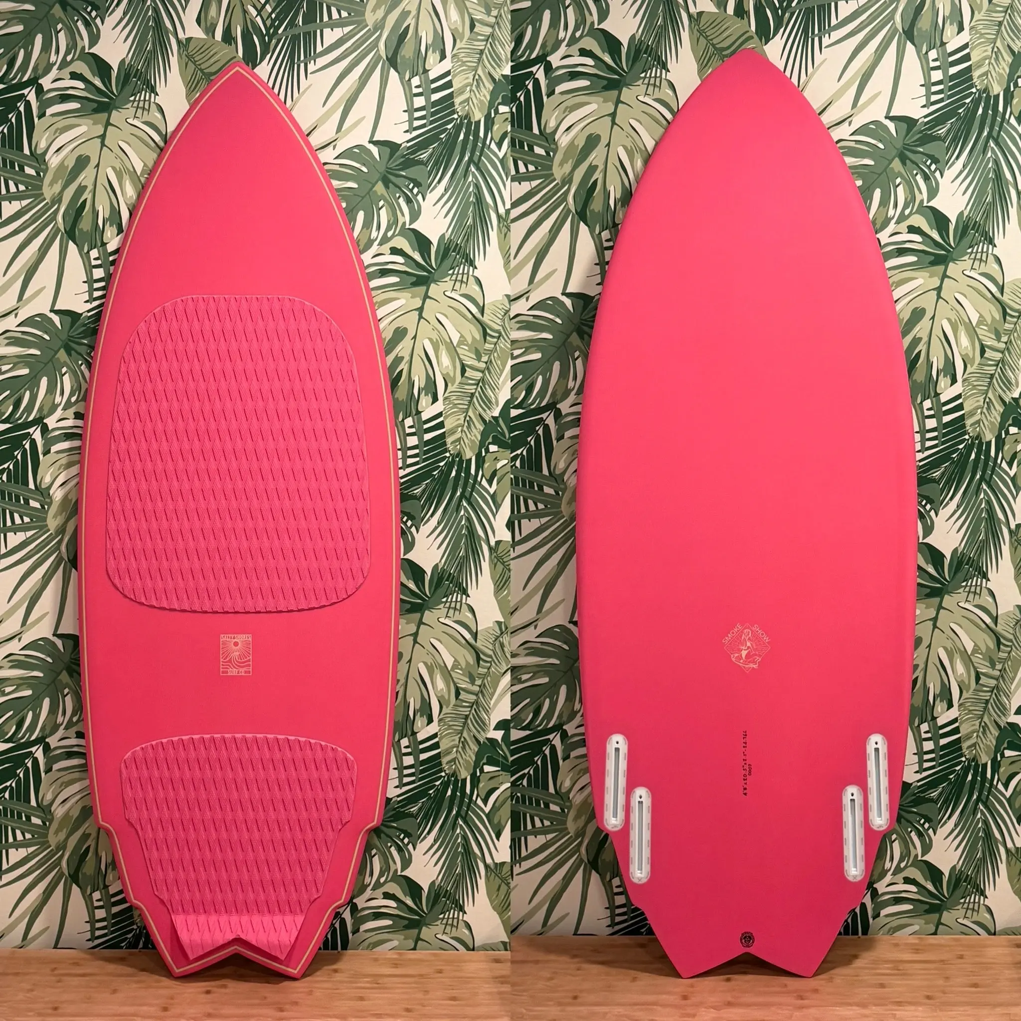 Smoke Show Wake Surfboard – Hot Pink