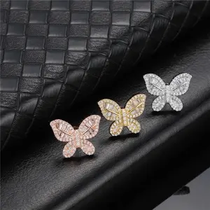 Butterfly Earrings - High-Quality Metal Coating, Daily Wear, Women's Fashion Accessories