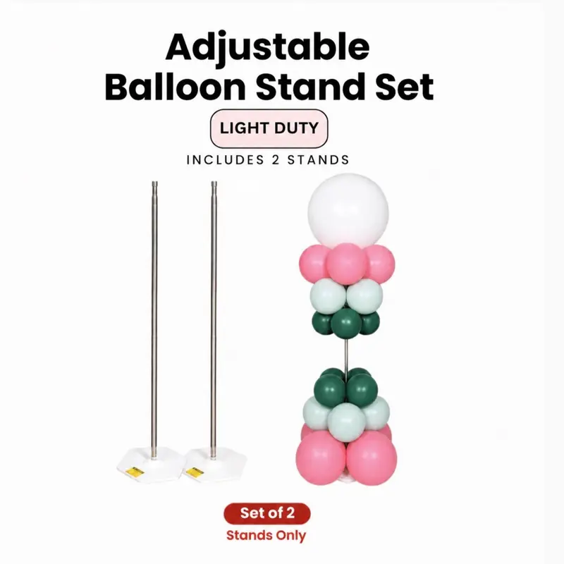 Adjustable Balloon Stand I Set of 2