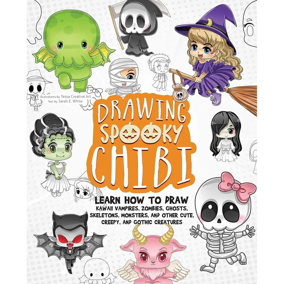 Drawing Spooky Chibi: Learn How to Draw Kawaii Vampires, Zombies, Ghosts, Skeletons, Monsters, and Other Cute, Creepy, and Gothic Creatures (How to Draw Books) Paperback – May 23, 2023