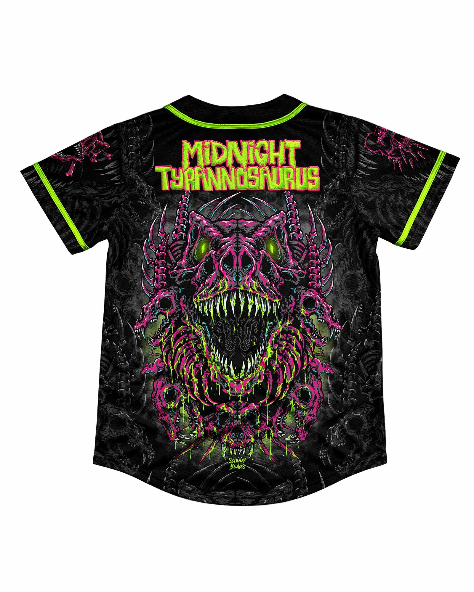 Midnight T Extinction Protocol Baseball Jersey