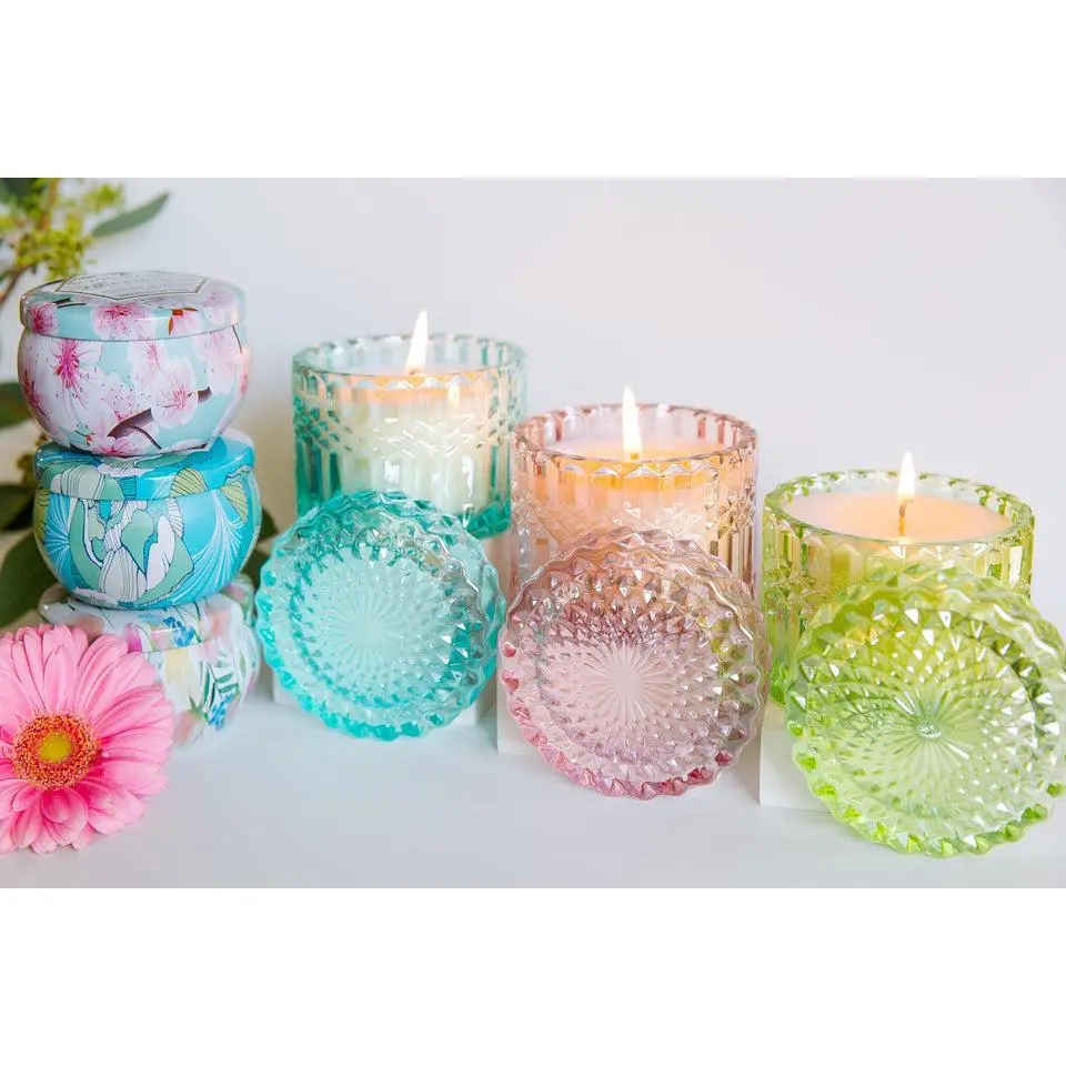 15 Oz Double Wick Shimmer Soy Candles