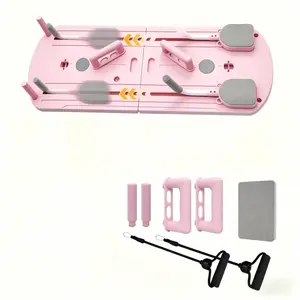 2026 Pilates Reformer Set - 8-in-1 Multifunctional Foldable Pilates Board, suitable for home professional full-body workout equipment, space-saving core training gear, ideal for women and fitness enthusiasts