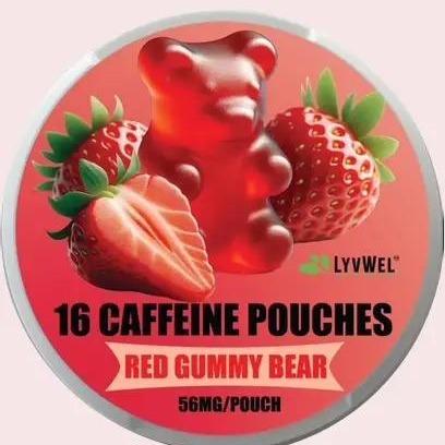 56mg One pack  Pouches - 16 pouches - 56 mg  energy caffeine Beverage