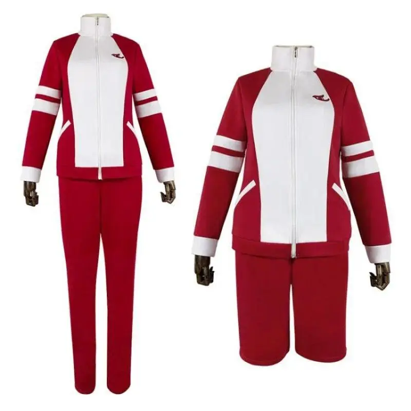Women's Anime Uma Musume Pretty Derby Cosplay Costume Set - Silence Suzuka & Special Week School Uniform, Polyester Clothes with Pants, Shorts Set for Halloween Party Sportswear, Fabric