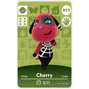 Cherry - Villager NFC Card for Animal Crossing New Horizons Amiibo