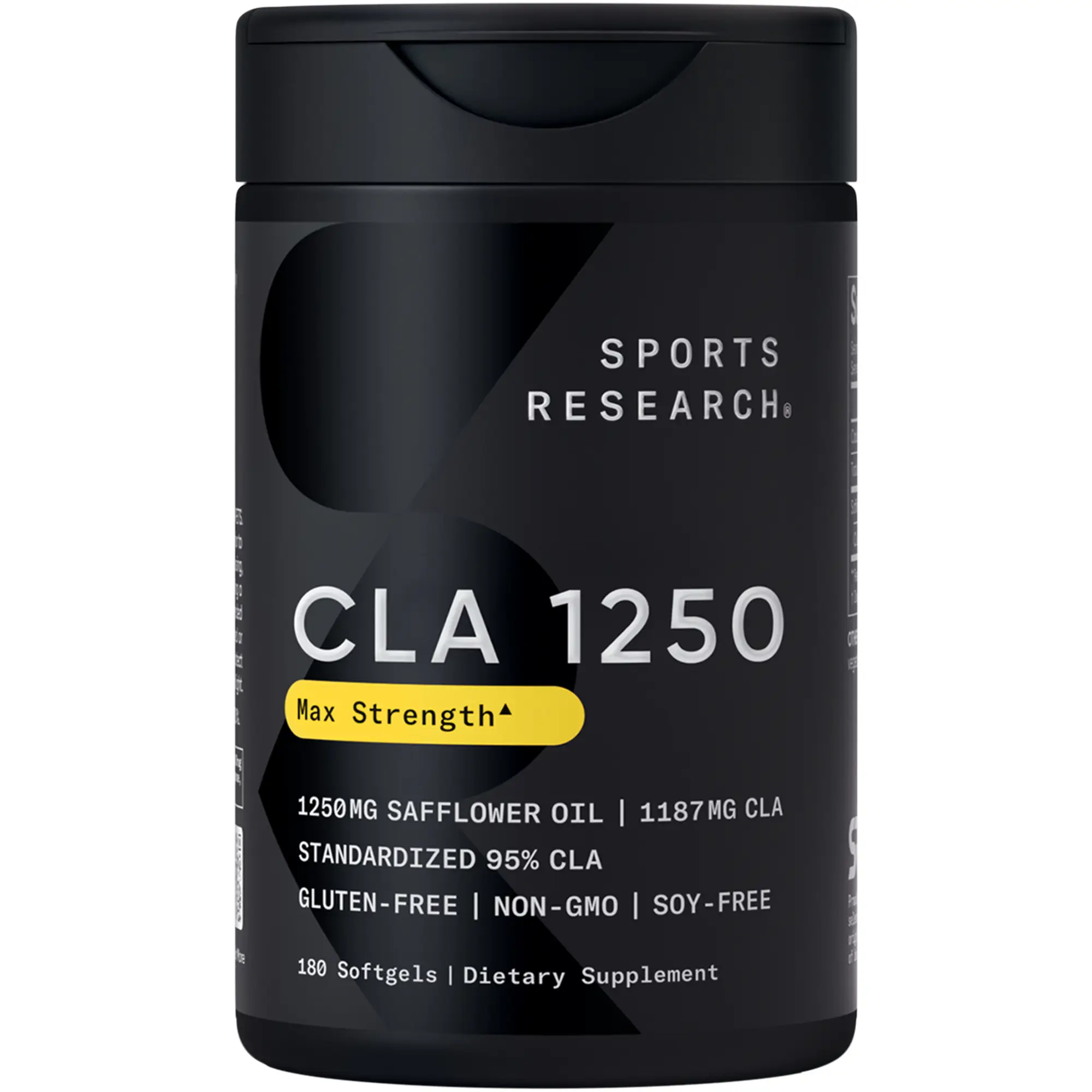 Sports Research Vegan CLA - 1250mg with Active Conjugated Linoleic Acid for Men...