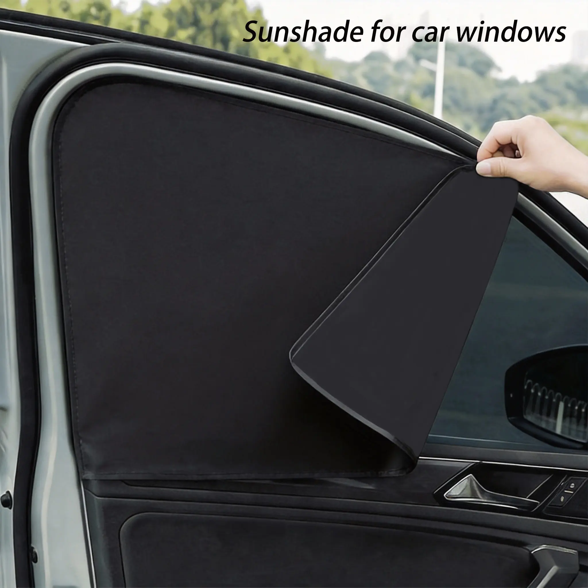 Window Car Count Magnetic Car Window Sunshade, Car Window Shades, 4 Counts/set Heat ...