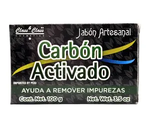 LABS Incredible Activated Carbon Soap for Skin Repair - 3.5oz (100g) - Gentle Facial Cleanser for All Skin Types - Facial Cleansing, Glycerin