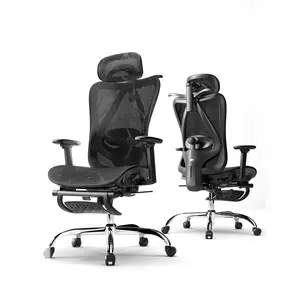 MINILIVE Comfortplus Ergonomic Chair Home Office, Studying, Gaming, and Everyday Use, with Adjustable Recline and Footrest for Work, Desk Task Adults Lumbar Support & Comfy
