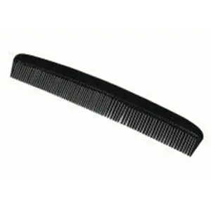 212 MAIN 7-Inch Black Hair Detangling Comb with Rounded Tines for Reduced Irritation, for All Hair Types - Bulk Case of 1440