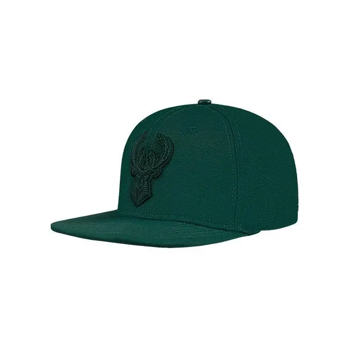 Pro Standard Triple Tonal Forest Milwaukee Bucks Snapback Hat