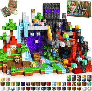 flash card GraceDuck 300 PCS Magnetic Blocks - Magnetic Building Blocks, Stacking Magnets for Kids, Sensory Toy for STEM Montessori Sensory Toys for Kids 3+ Boys and Girls Christmas Birthday Gifts