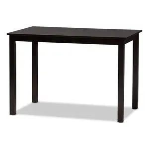 Baxton Studio Eveline Wood 43-Inch Dining Table