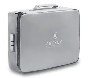GETXGO Fireproof Keepsake Document Box with Lock