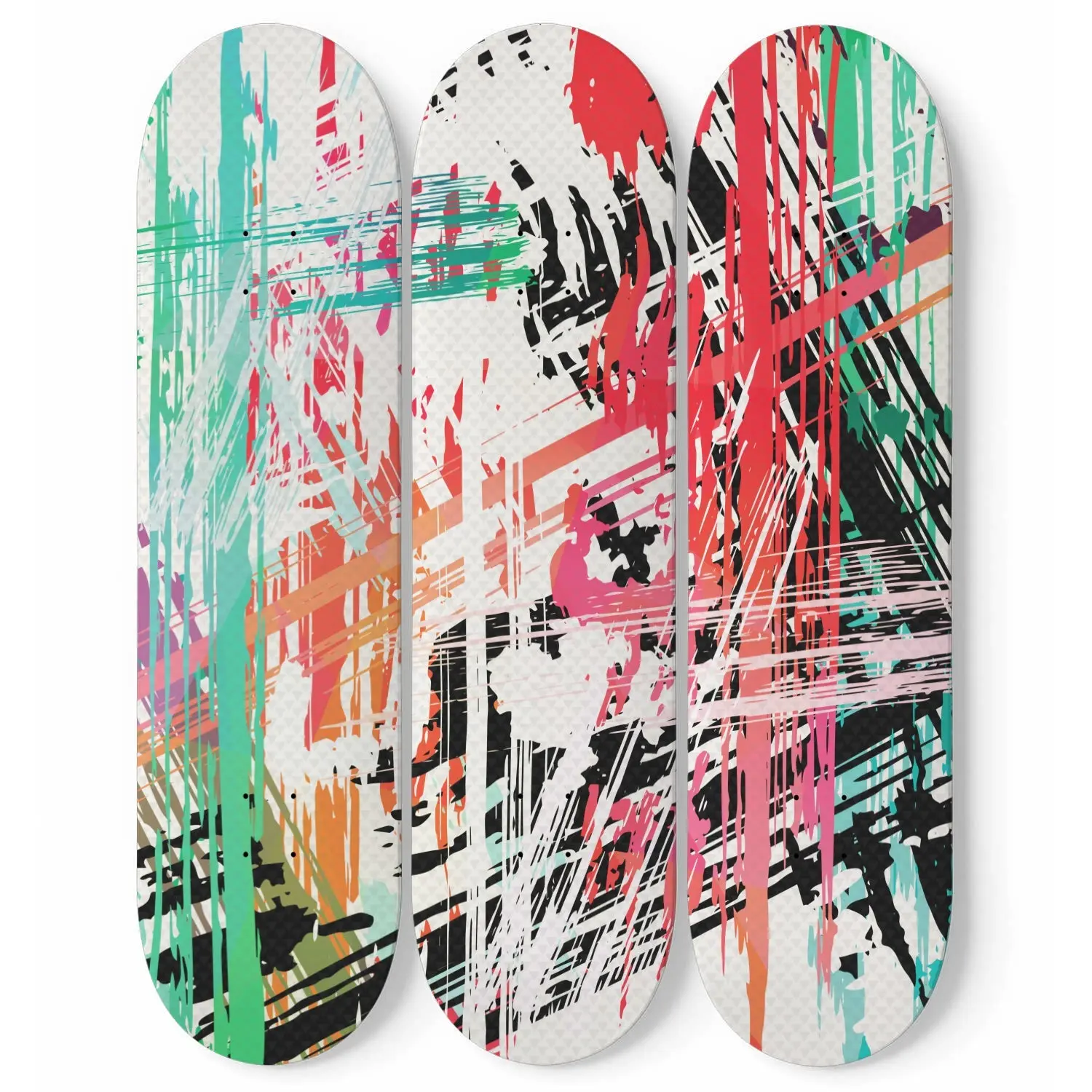 Graffiti Stains | Skateboard Wall Art