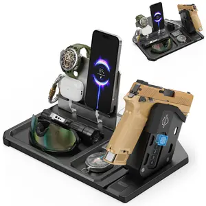 Tactical Nightstand EDC Organizer with Biometric Unlock Tactical Nightstand EDC Organizer with Biometric Unlock