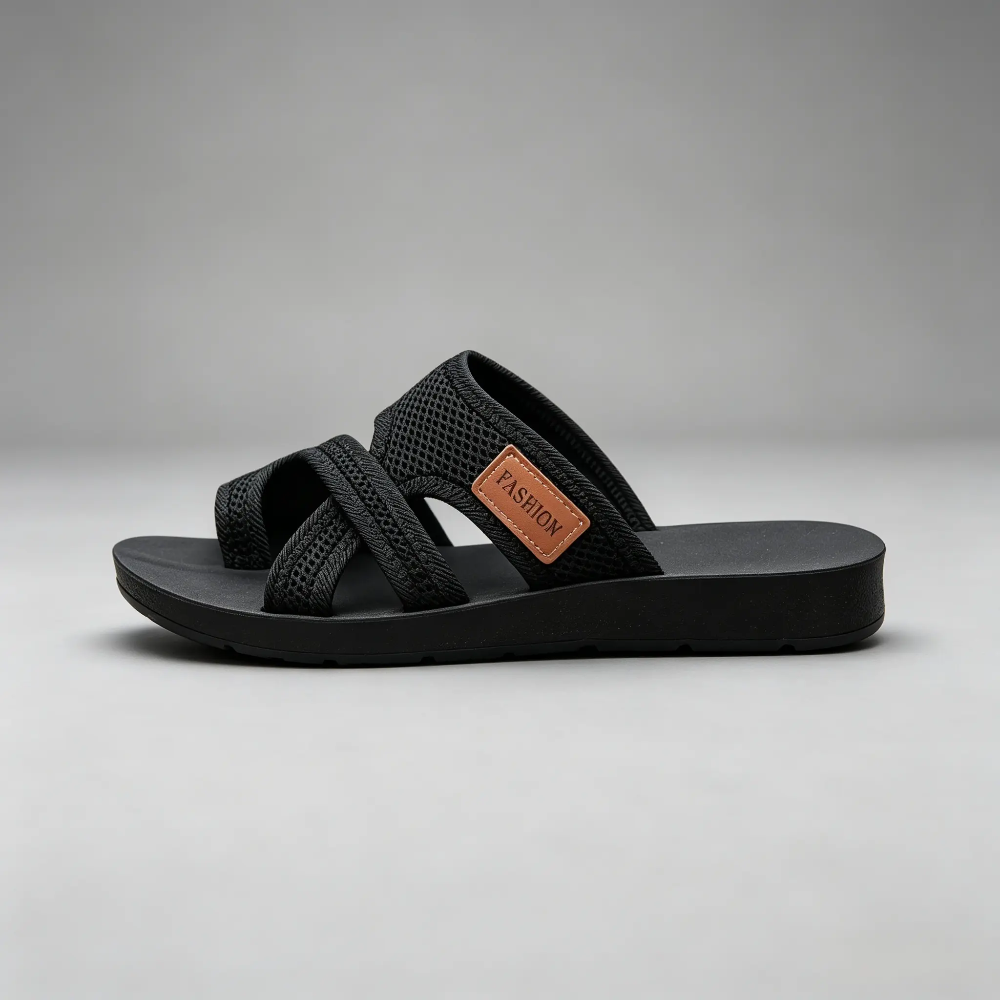 Women’s fashion mesh slip-on toe sandals—beach slides/flip-flops, casual, comfortable, breathable flat sandals; versatile outdoor sandals suitable for everyday wear. mules crystal chanclas de abelito