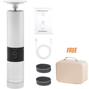 New Version 9-Speed Nail Callus Remover Tool, Type-C Rechargeable with LCD Display for Hard Skin, Single Item