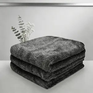Largest Size 24x36in Size TWISTED-LOOP DRYING TOWEL quick dry , Ultra-Absorbent Drying Towel For Car&Truck, 1300GSM Premium Microfiber, washable pad rag company car drying towel drying towels car detailing drying towel car towel Car Wash Kit