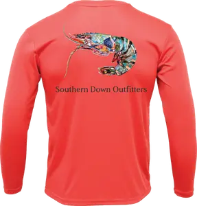 Shirmp Collage Fishing Shirt