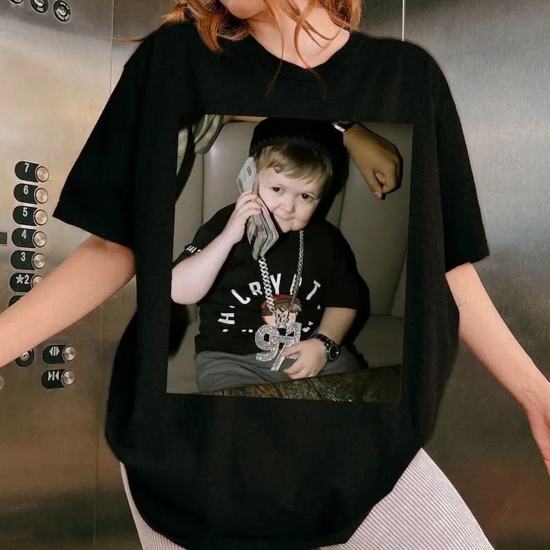 Hasbulla Magomedov with Money Vintage T-Shirt, King Hasbulla Shirt, Gift Hasbulla Fan, Viral T-Shirts, Funny Shirt, Meme Shirts