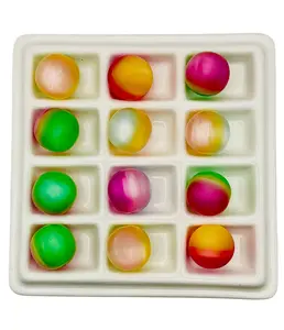 DIY Bead Mix Bundle - Cat Eye, Pearl, 16mm Acrylic Beads with Glossy & Iridescent Finish for Crafting and Decoration