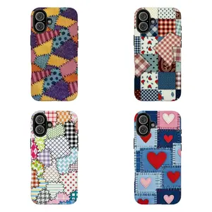 Patchwork Quilt Cottagecore Phone Case | Protective & Cozy , For iPhone 11 12 13 14 15 16 17 Pro Max For Samsung S26 S25 S24 S23 S22-Gift For Her/Him/Anime lovers