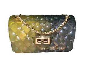 Small Yellow & Black Jelly Bag