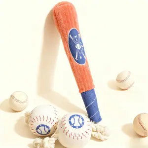 PawLikee Baseball Series Squeaky Toy Set