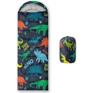 Sleeping Bag for Kids Boys Girls–Lightweight Warm Cold Weather Sleeping Bags,Waterproof Portable Sleeping Bag with Compression Sack for Camping Backpacking Outdoor Indoor
