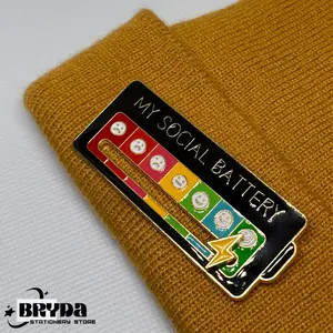 My social battery pin