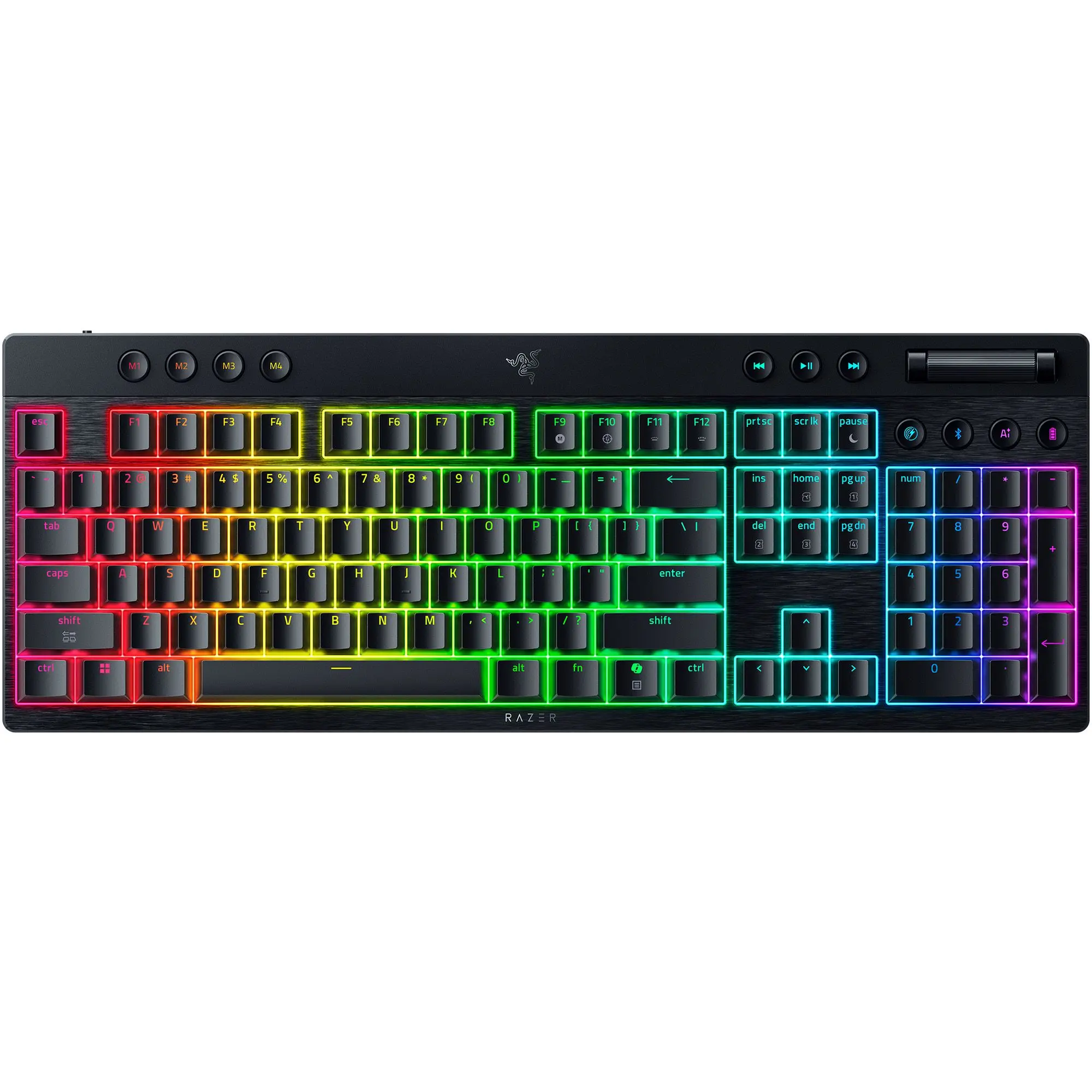Razer BlackWidow V4 Low-profile HyperSpeed Wireless Mechanical Gaming Keyboard Razer BlackWidow V4 Low-profile HyperSpeed Wireless Mechanical Gaming Keyboard