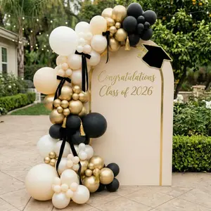Graduation Backdrop Setup