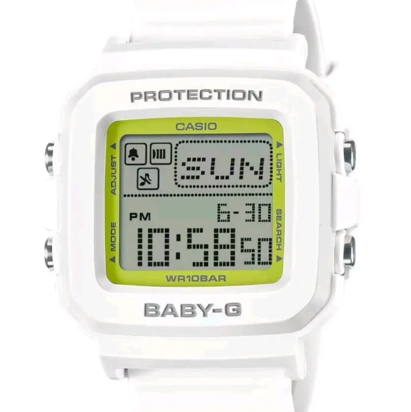 BGD-10K-7 new White and yellow baby g limited edition  watch for women