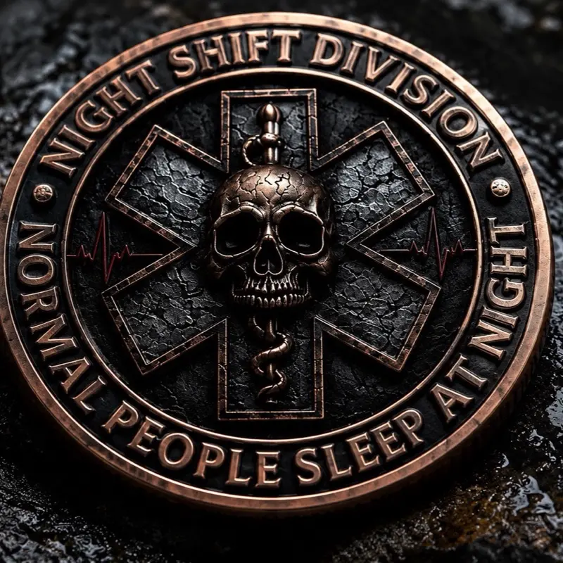 The Night Shift Challenge Coin