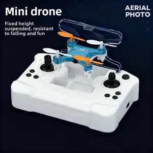 Mini Drone Fixed Height Quadcopter Remote Control Micro Aircraft Children's Electronic Toy Gadget Aerial Photo Resistant to Falling
