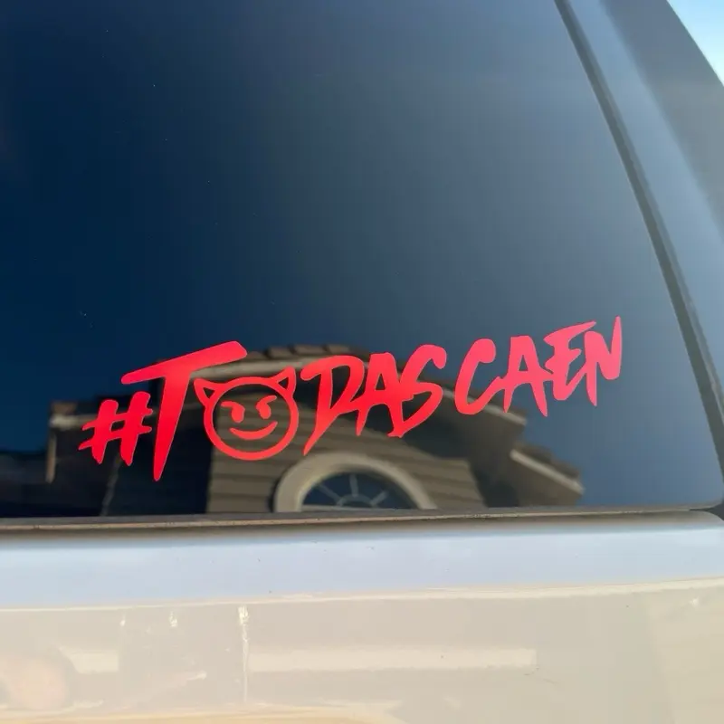 Todas Caen Vinyl Decal Sticker Many Colors/Sizes