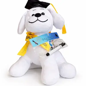 Graduation autograph puppy