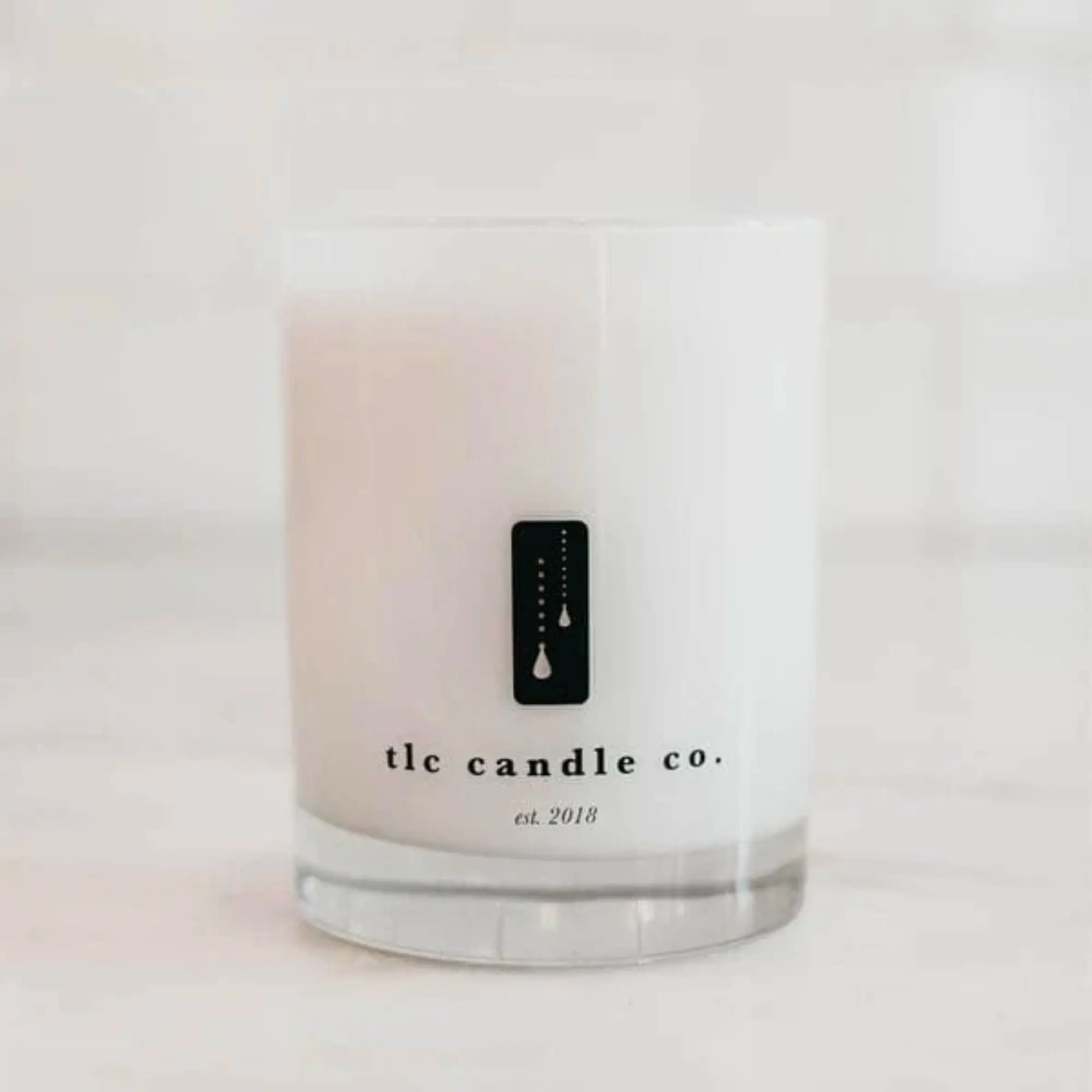 TLC Candle Co. Hand Poured 11oz Jar Candle in Decor Glass with Natural Soy Wax and Essential Oil Blend, 2 Wicks, Made in the USA - Gift
